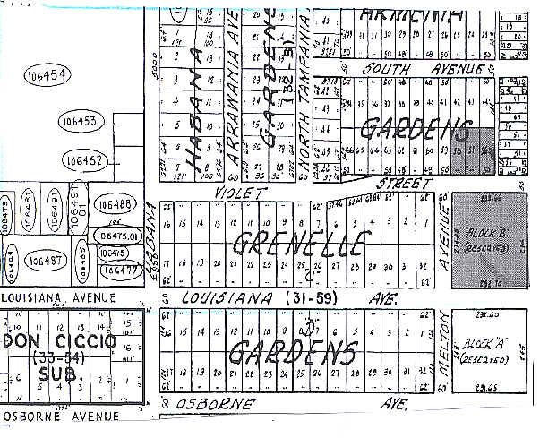 4827 Melton Ave, Tampa, FL à vendre - Plan cadastral - Image 2 de 3