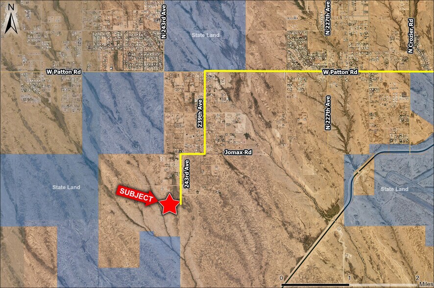 243rd & Frontier St ave, Wittmann, AZ à vendre - Aérien - Image 3 de 8