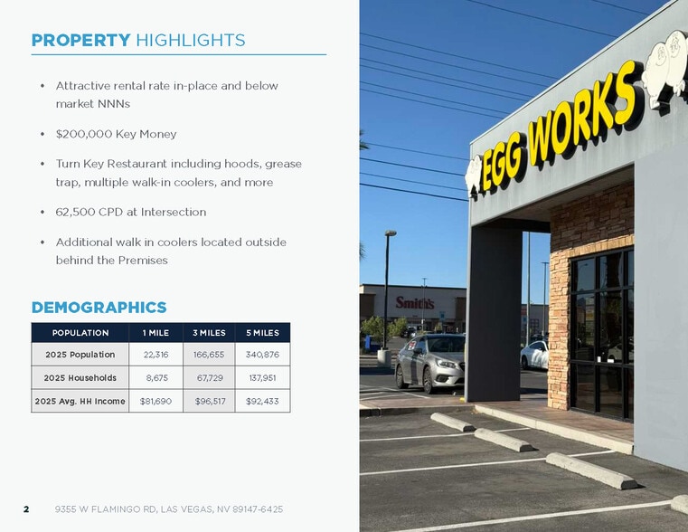 9355 W Flamingo Rd, Las Vegas, NV à louer - Photo du bâtiment - Image 2 de 6