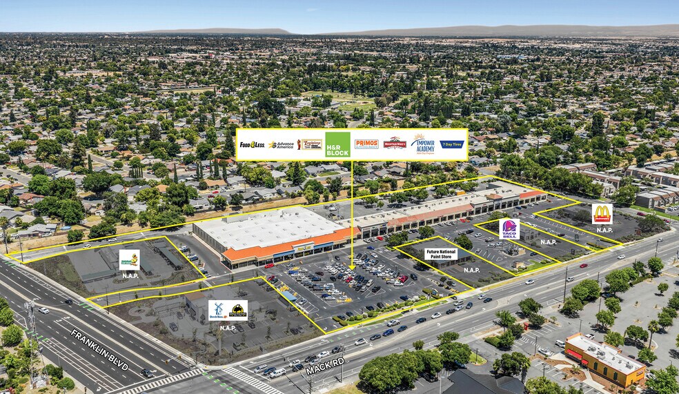 4551-4701 Mack Rd, Sacramento, CA à vendre - Photo du bâtiment - Image 3 de 9