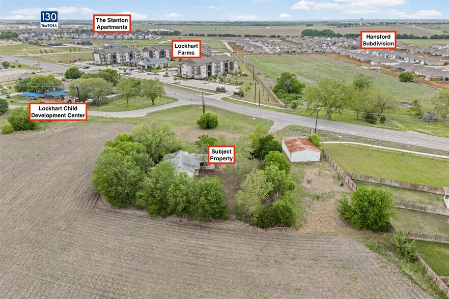 1812 Borchert Dr, Lockhart, TX à vendre - Aérien - Image 3 de 15