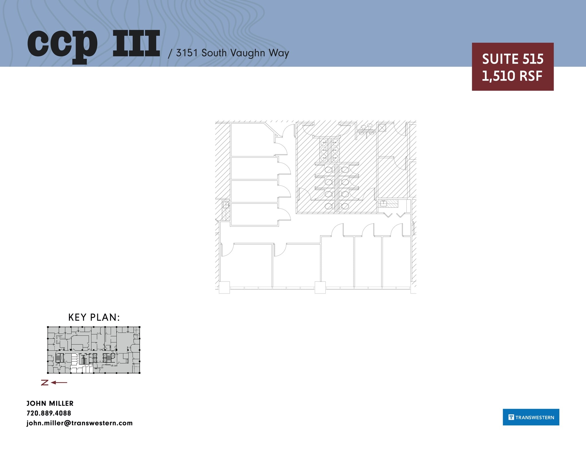 3131 S Vaughn Way, Aurora, CO for lease Site Plan- Image 1 of 2
