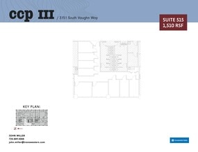 3131 S Vaughn Way, Aurora, CO for lease Site Plan- Image 1 of 2