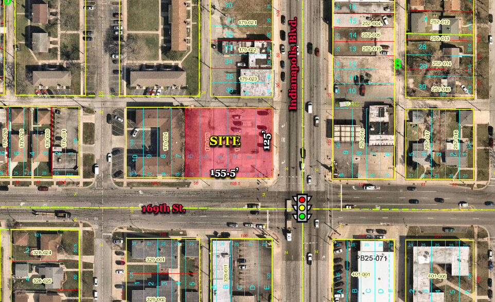 6850 Indianapolis Blvd, Hammond, IN for sale - Aerial - Image 1 of 4