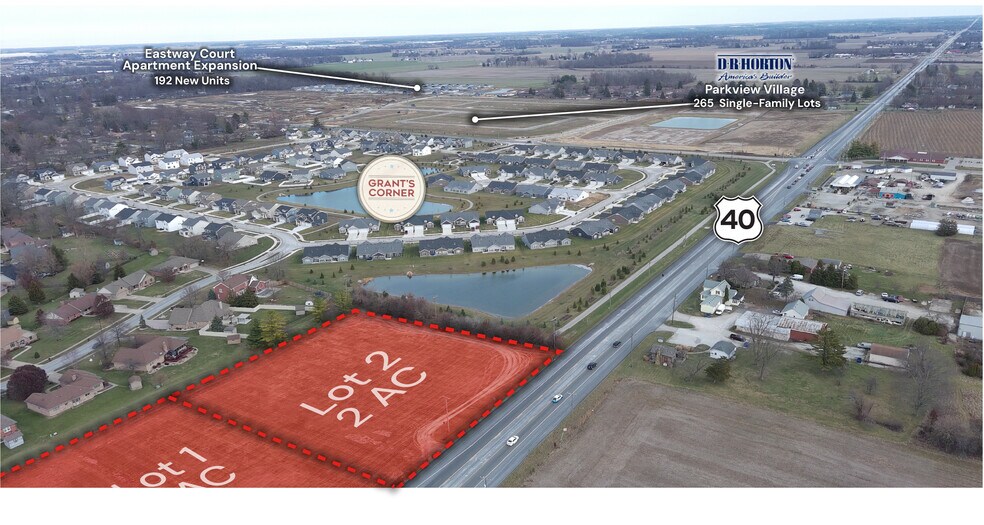 0 US Highway 40 & Yorkshire Boulevard, Indianapolis, IN à vendre - Photo du bâtiment - Image 3 de 7