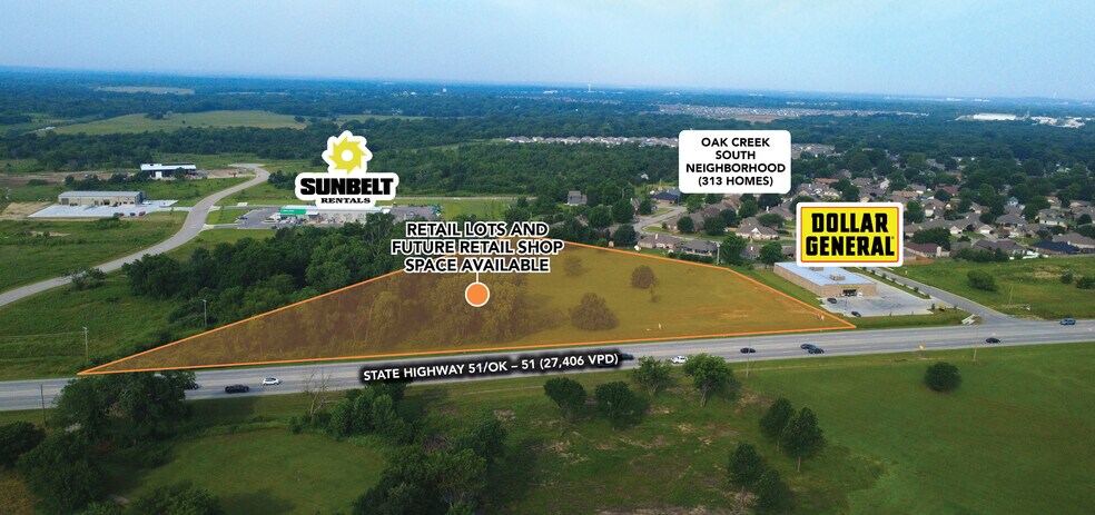 3611 E Nashville St, Broken Arrow, OK à vendre - Aérien - Image 3 de 5