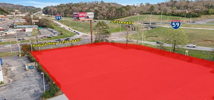 213 Gasden Highway, Birmingham, AL - AERIAL map view