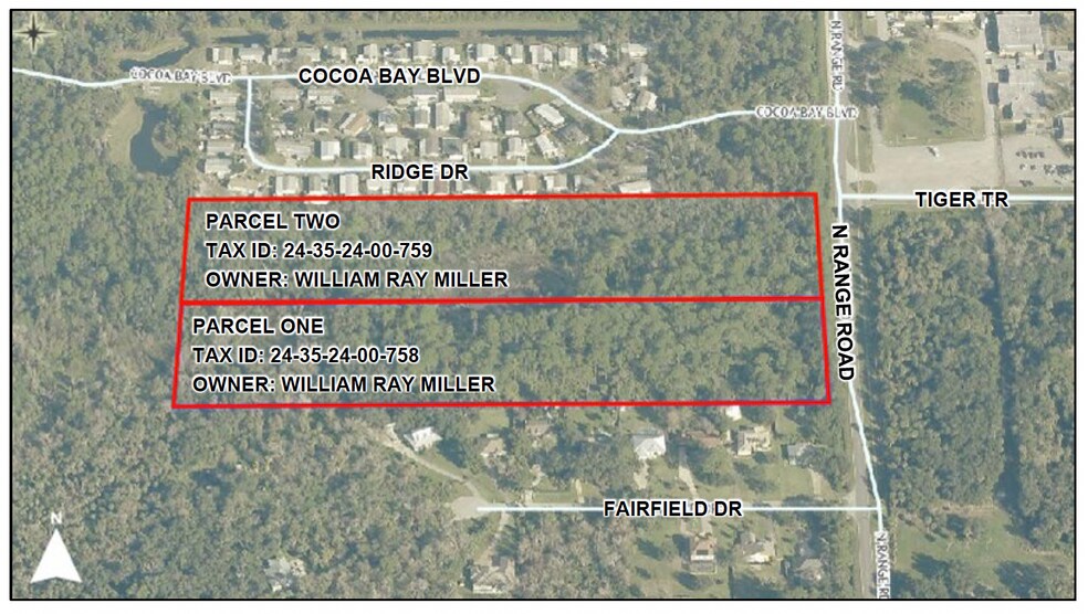 1444 Range Rd, Cocoa, FL à vendre - Aérien - Image 2 de 6