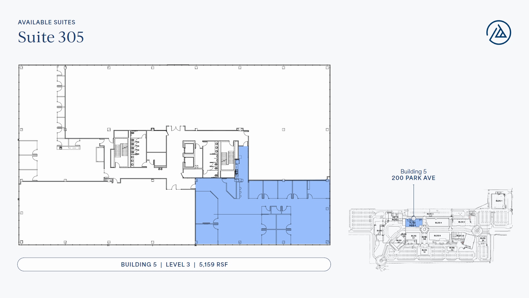 200 Park Ave, Beachwood, OH for lease Floor Plan- Image 1 of 1