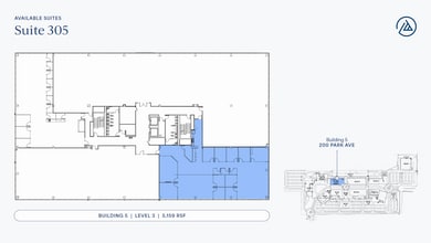 200 Park Ave, Beachwood, OH for lease Floor Plan- Image 1 of 1