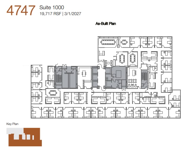 4747 Executive Dr, San Diego, CA à louer Plan d’étage- Image 1 de 1