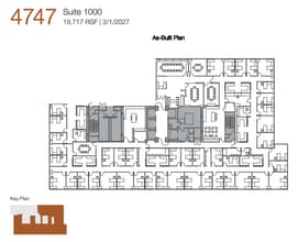 4747 Executive Dr, San Diego, CA à louer Plan d’étage- Image 1 de 1