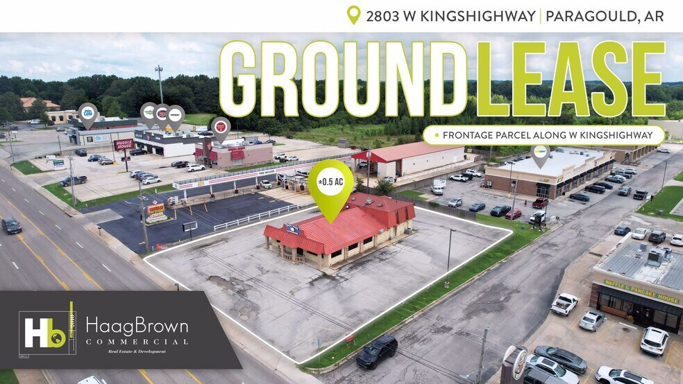 2803 W Kingshighway, Paragould, AR à louer - Photo principale - Image 1 de 11