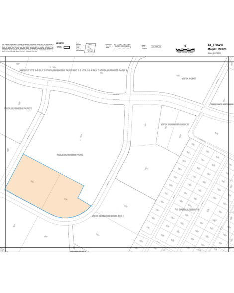 15408 Long Vista Dr, Austin, TX for lease - Plat Map - Image 3 of 7