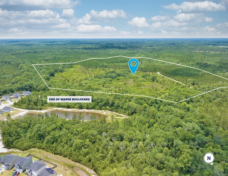 Marne Blvd, Hinesville, GA for sale - Aerial - Image 2 of 3