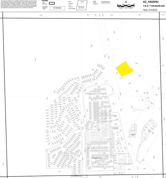 2620 Deep Well Ranch Rd, Prescott, AZ à louer - Plan cadastral - Image 2 de 2