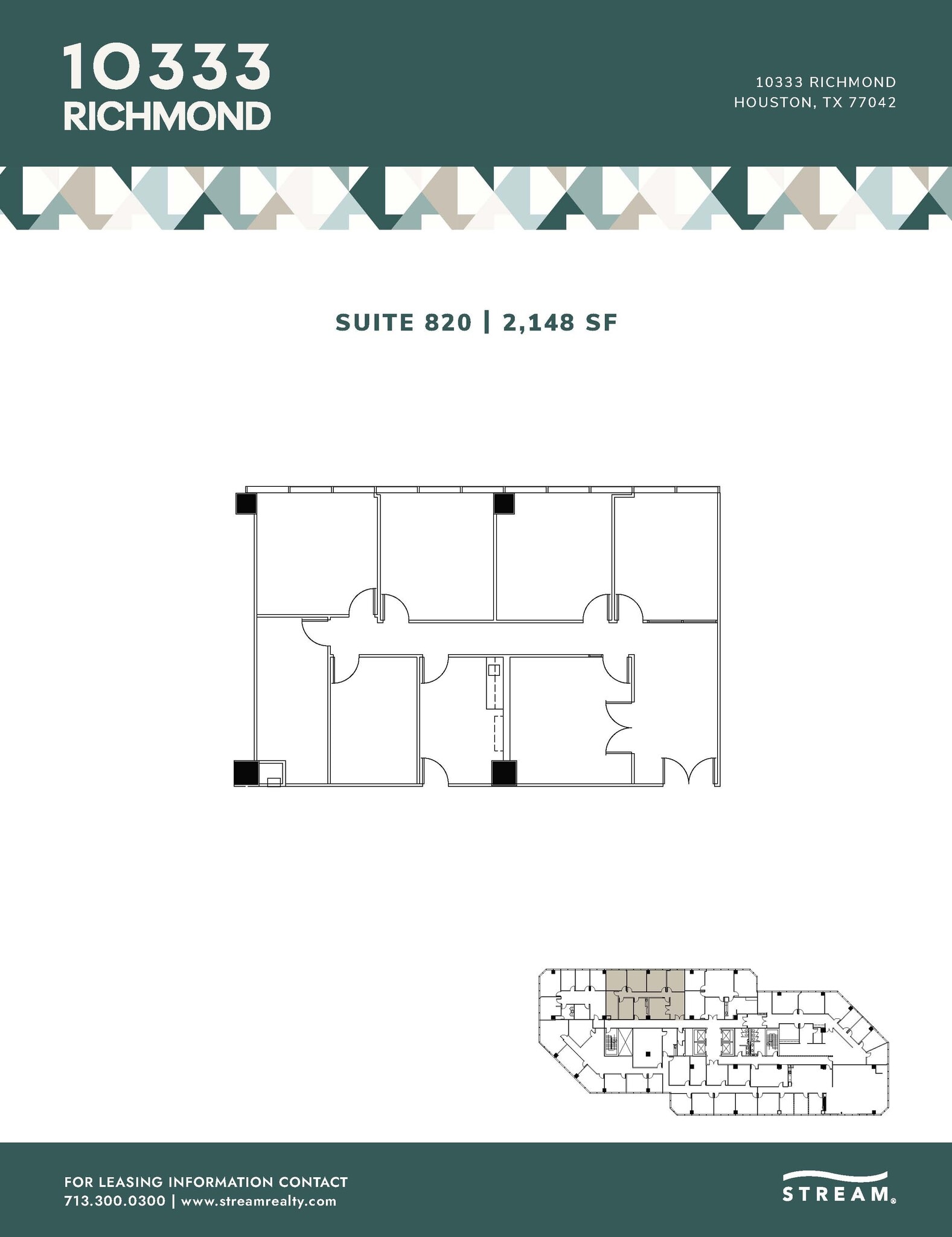 10333 Richmond Ave, Houston, TX for lease Floor Plan- Image 1 of 1