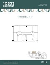 10333 Richmond Ave, Houston, TX for lease Floor Plan- Image 1 of 1