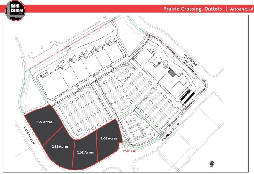 300 Bass Pro Drive Northwest, Altoona, IA for lease - Site Plan - Image 2 of 3