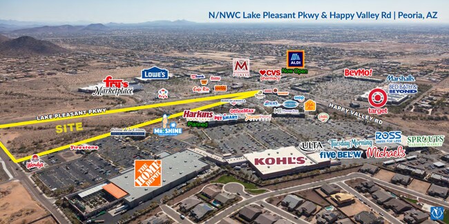 More details for N/NWC Lake Pleasant Pkwy & Happy Valley Rd, Peoria, AZ - Retail for Sale