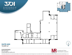 3701 Algonquin Rd, Rolling Meadows, IL à louer Plan d’étage- Image 1 de 10