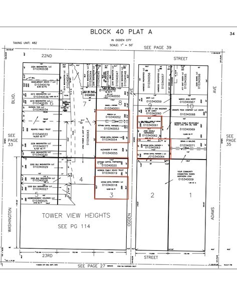 Ogden Avenue Redevelopment portefeuille de 8 propriétés à vendre sur LoopNet.ca - Plan cadastral - Image 3 de 3