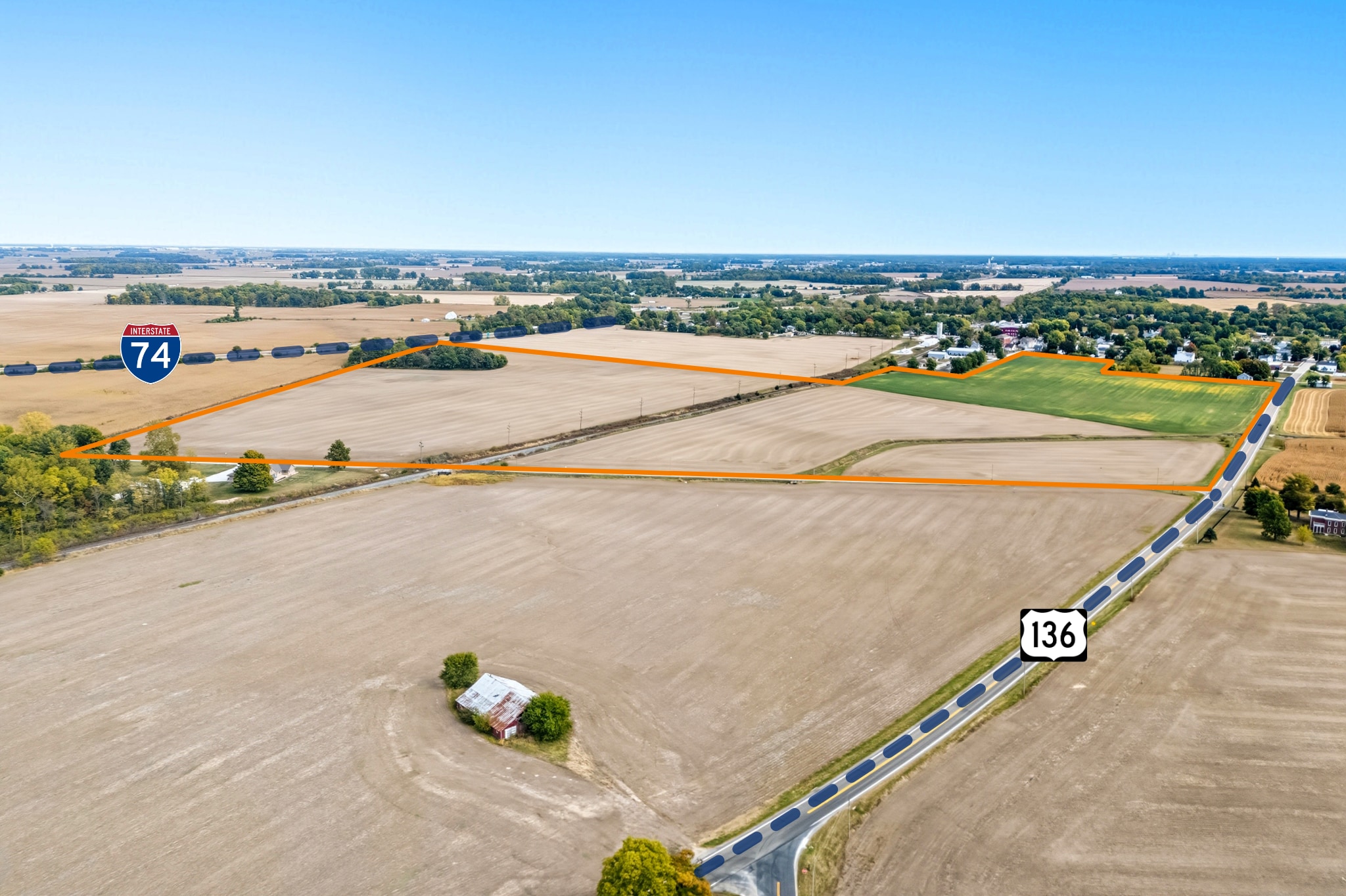 US Highway 136, Lizton, IN à vendre Aérien- Image 1 de 5