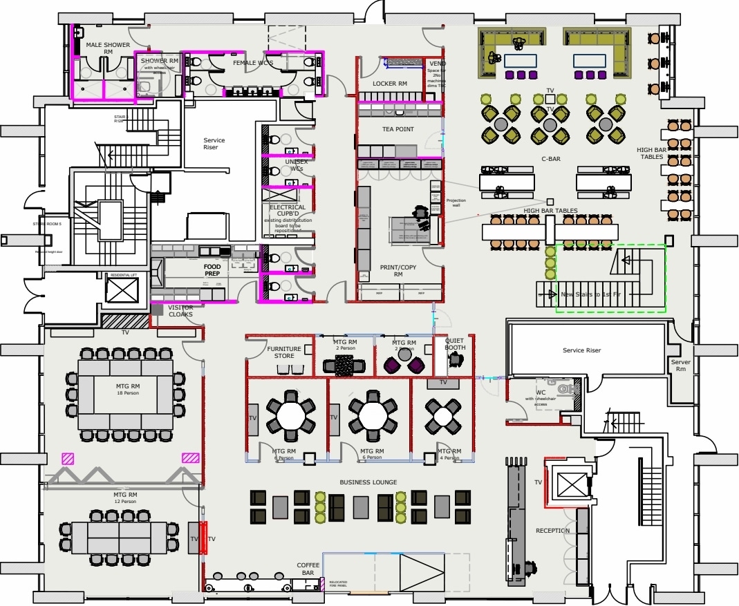 55 Temple Row, Birmingham for lease Floor Plan- Image 1 of 3