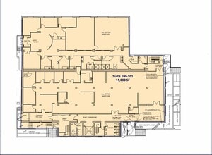 349 Carlaw Ave, Toronto, ON à louer Plan d’étage- Image 1 de 7