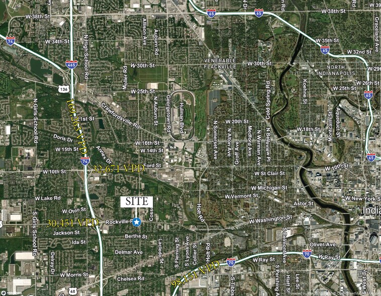 5383 Rockville Rd, Indianapolis, IN à vendre - Photo du bâtiment - Image 3 de 11