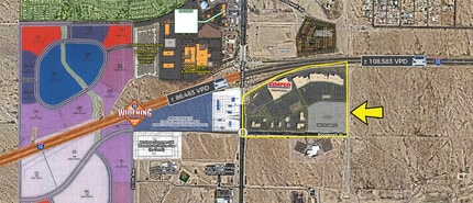 Verrado Way & I-10, Buckeye, AZ - Aerial map view