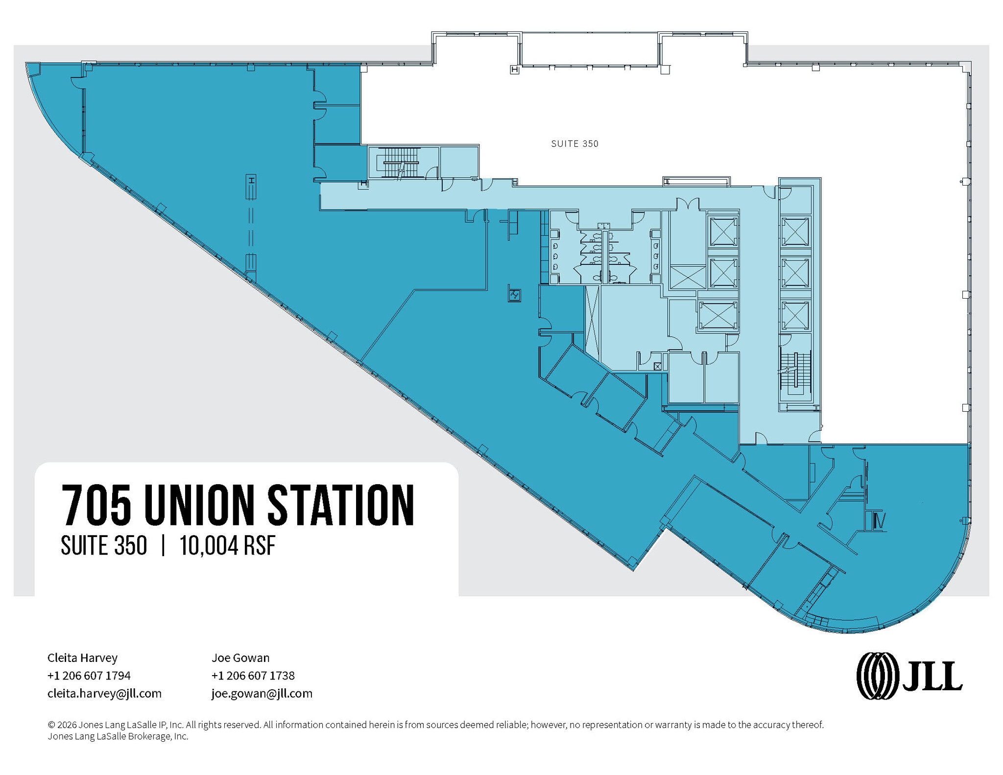 705 5th Ave S, Seattle, WA à louer Plan d’étage- Image 1 de 2