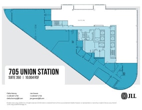 705 5th Ave S, Seattle, WA à louer Plan d’étage- Image 1 de 2
