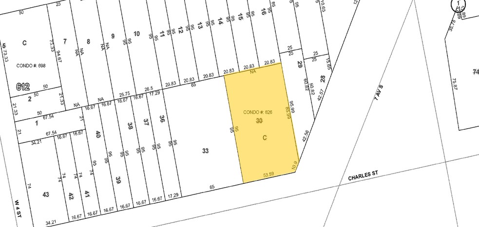 25 Charles St, New York, NY à vendre - Plan cadastral - Image 2 de 4