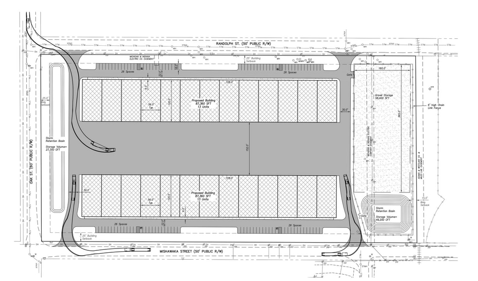 1100 Mishawaka St, Elkhart, IN à louer - Plan de site - Image 2 de 3