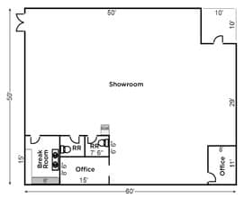 2601 Union Ave, Bakersfield, CA for lease Floor Plan- Image 1 of 1