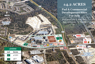 Plus de détails pour Highway 211 & Potranco Rd, San Antonio, TX - Terrain à vendre