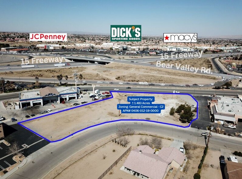 Mariposa Rd & I-15, Hesperia, CA for sale - Building Photo - Image 1 of 9