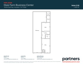 15255 Gulf Fwy, Houston, TX à louer Plan de site- Image 1 de 1