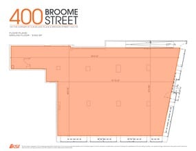 400 Broome St, New York, NY for lease Site Plan- Image 1 of 2