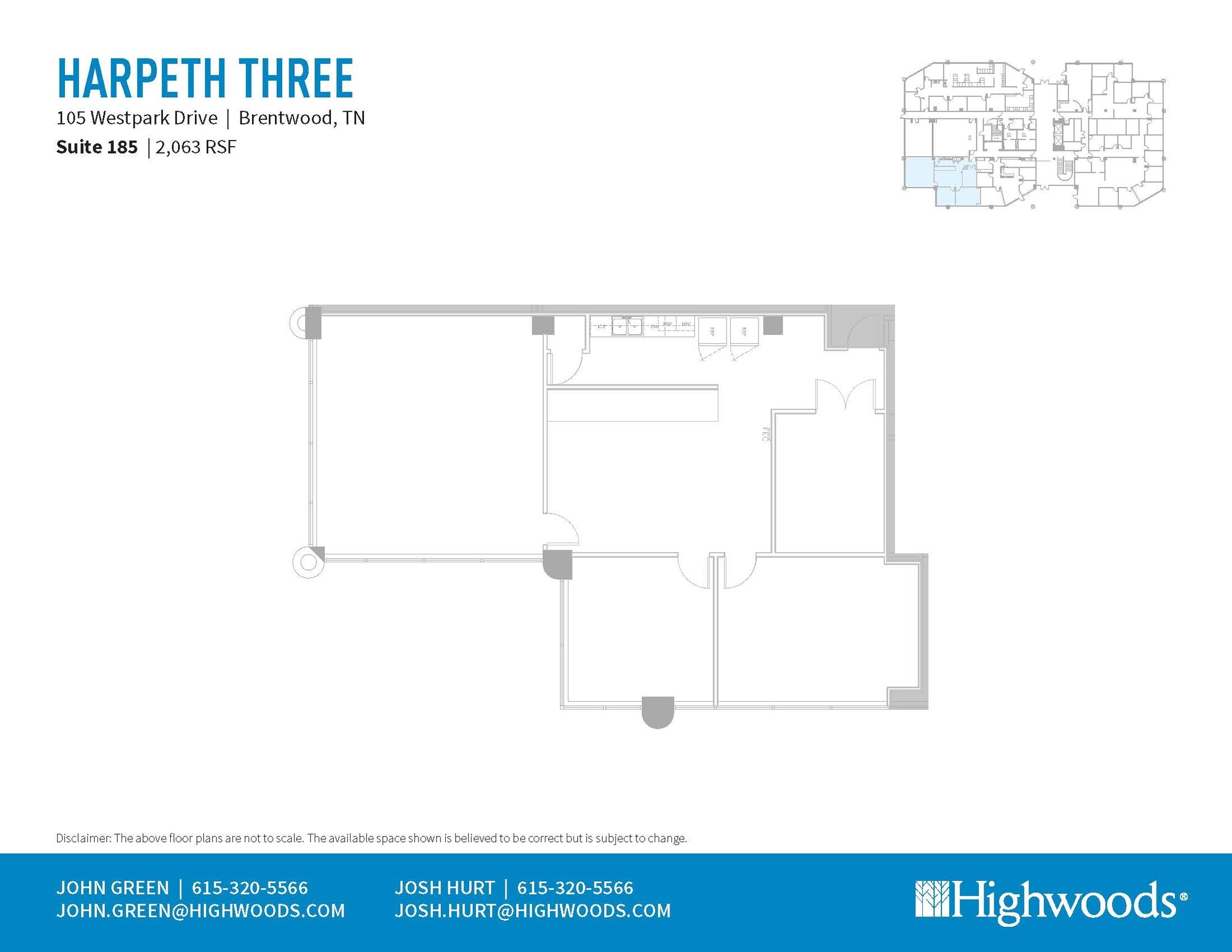 105 Westpark Dr, Brentwood, TN for lease Floor Plan- Image 1 of 1