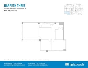 105 Westpark Dr, Brentwood, TN for lease Floor Plan- Image 1 of 1