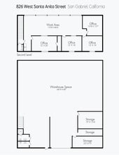 826 W Santa Anita Ave, San Gabriel, CA for lease Site Plan- Image 1 of 1