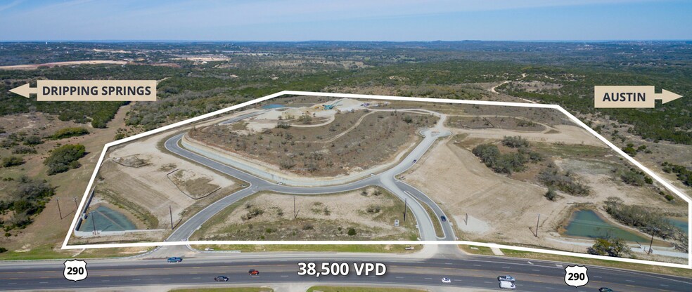 1601 E US Highway 290, Dripping Springs, TX à vendre - Aérien - Image 2 de 4