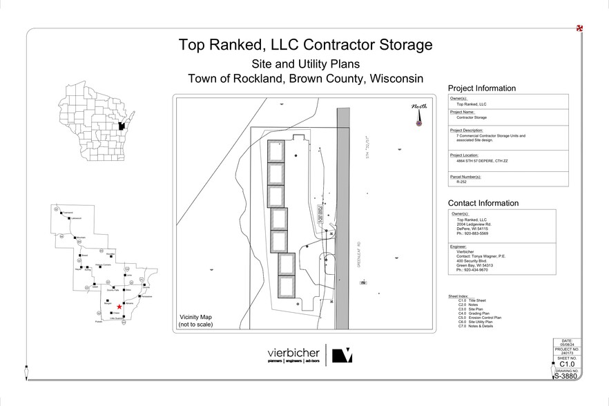 4864 WI-57 Lot A, De Pere, WI for sale - Site Plan - Image 3 of 5