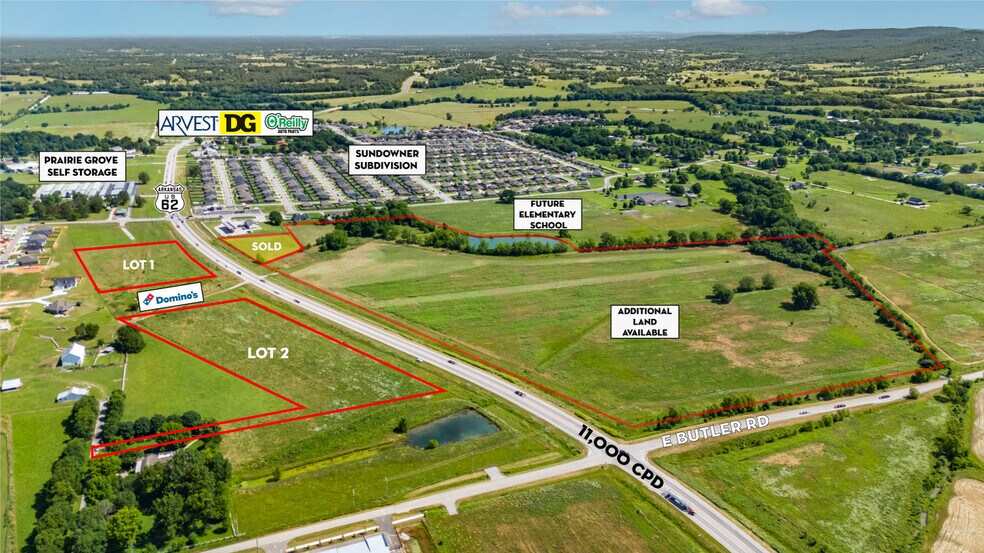 Hwy 62, Prairie Grove, AR à vendre - Photo du bâtiment - Image 2 de 3