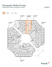 300 Medical Pky, Chesapeake, VA for lease Floor Plan- Image 1 of 4