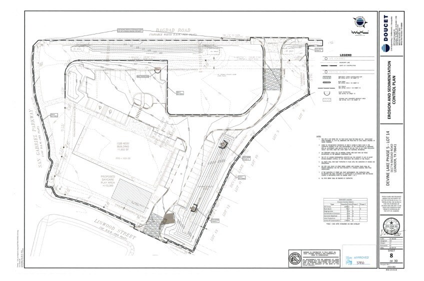 1617 N Bagdad Rd, Leander, TX à louer - Plan de site - Image 2 de 7