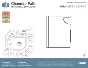 1490 S Price Rd, Chandler, AZ à louer Plan d’étage- Image 2 de 2