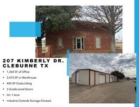 207 Kimberly Dr, Cleburne, TX for lease Building Photo- Image 2 of 4